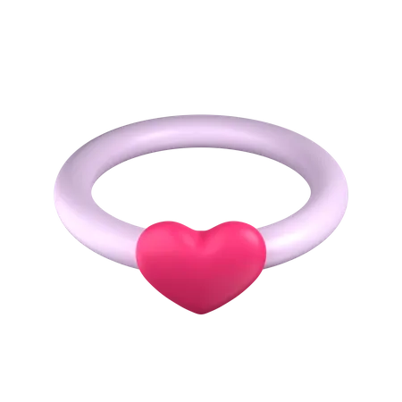 Anillo de amor  3D Icon