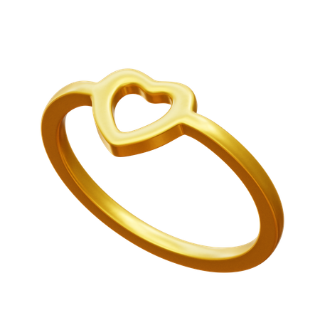 Anillo de amor  3D Icon