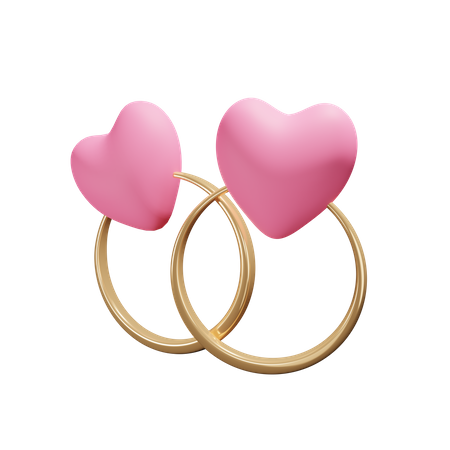 Anillo de amor  3D Icon