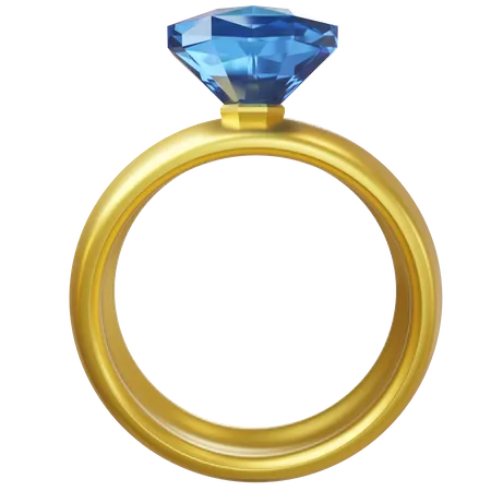 Anillo de bodas  3D Icon