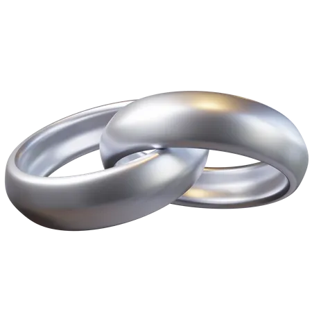 Anillo de bodas  3D Icon