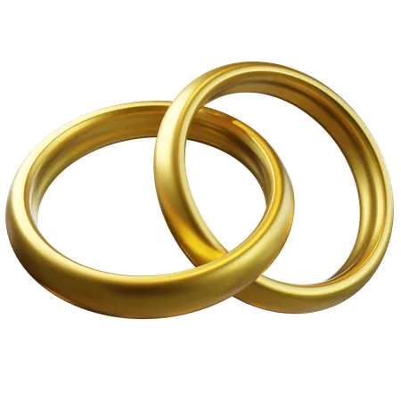 Anillo de bodas  3D Icon