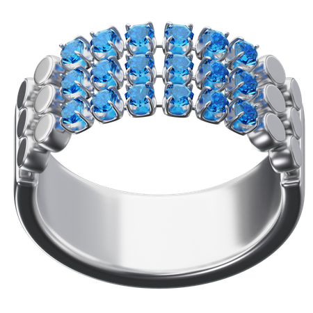 Anillo de coctel  3D Icon