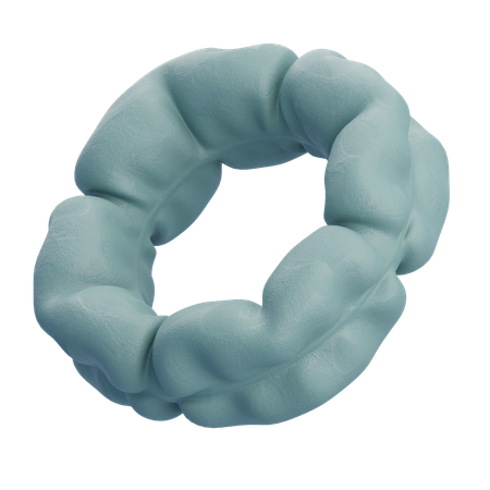 Anillo de flexión neón  3D Icon