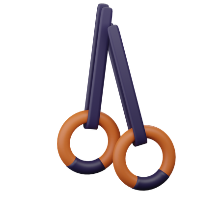 Anillo de gimnasia  3D Icon