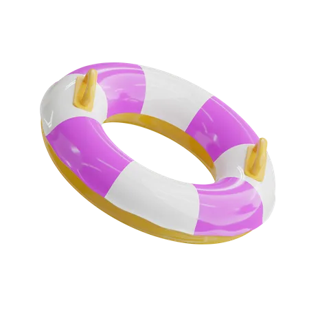 Anillo de goma  3D Icon