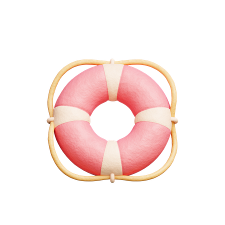 Anillo de natación  3D Icon