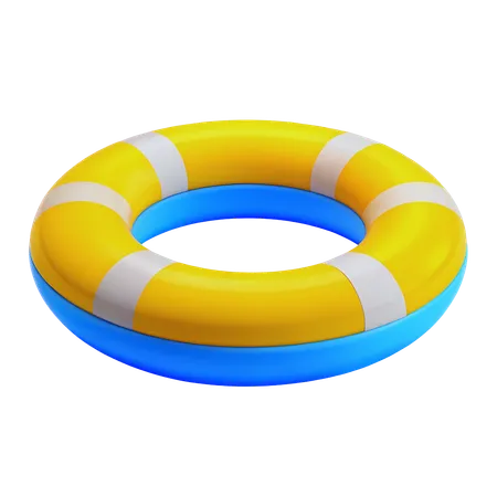 Anillo de natación  3D Icon