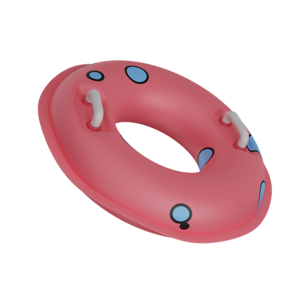 Anillo de natación  3D Icon