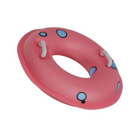 Anillo de natación  3D Icon