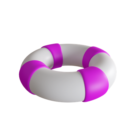 Anillo de natación  3D Icon