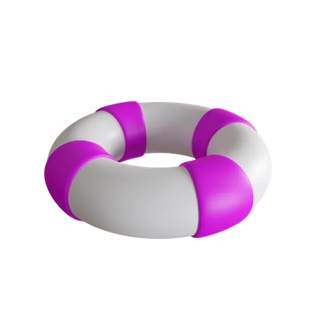 Anillo de natación  3D Icon