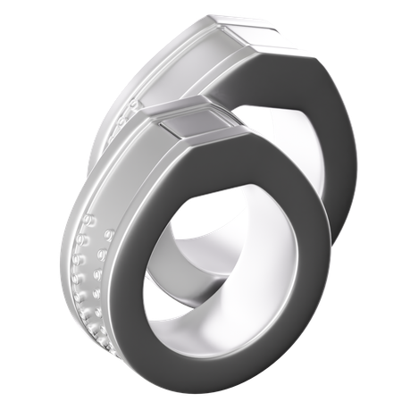 Anillo de plata  3D Icon