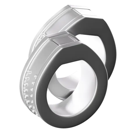 Anillo de plata  3D Icon