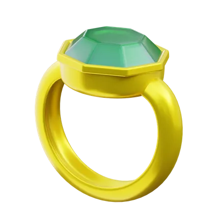 Anillo de diamantes  3D Icon