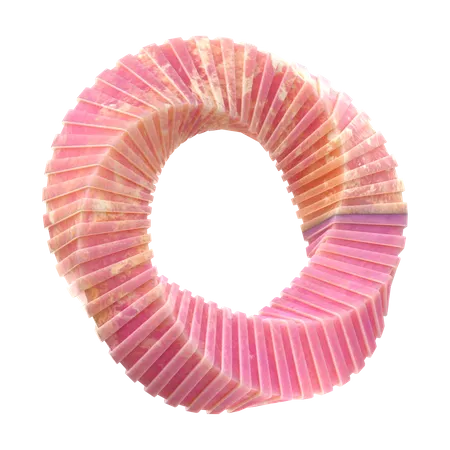 Forma abstracta de anillo espiral  3D Icon