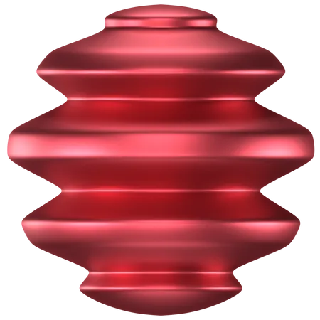 Forma abstracta de anillo espiral  3D Icon