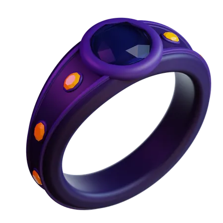 Anillo mágico  3D Icon