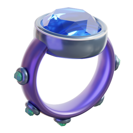 Anillo mágico  3D Icon