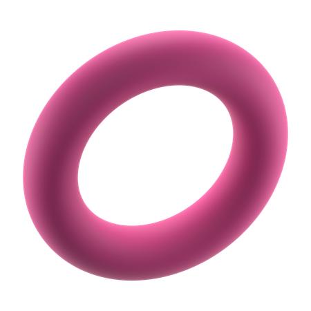 Anillo toroidal  3D Icon