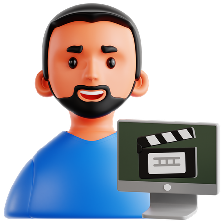 Animador  3D Icon