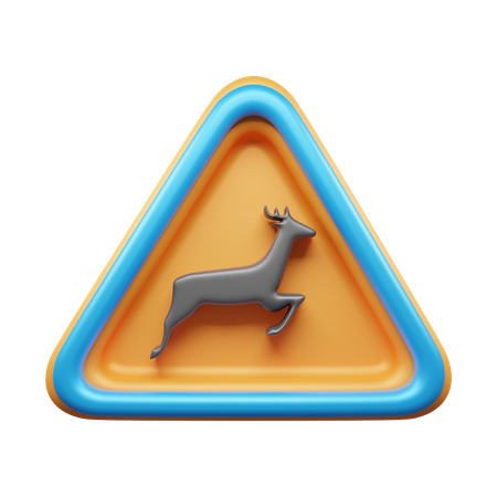 Animal à frente  3D Icon