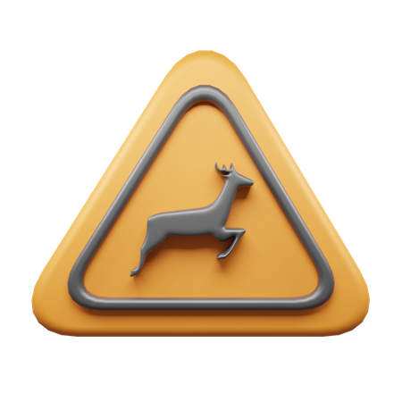 Animal delante  3D Icon