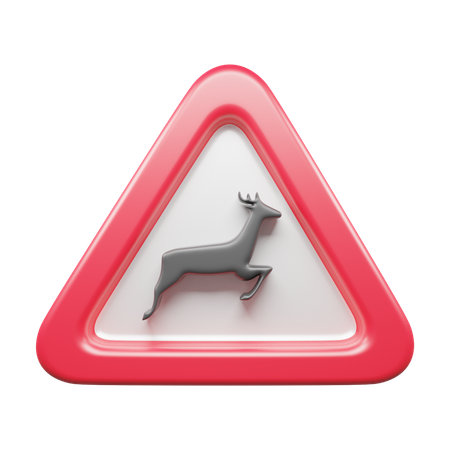 Animal delante  3D Icon