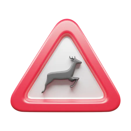 Animal delante  3D Icon