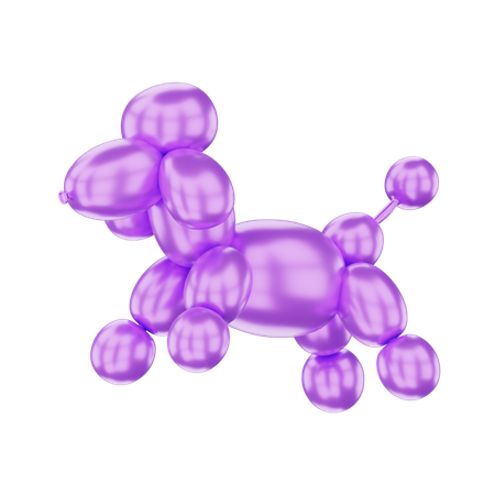 Animal Balloon  3D Icon