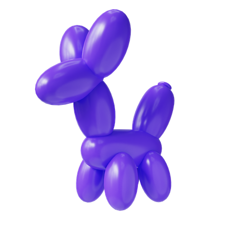 Animal Balloon 3D Icon