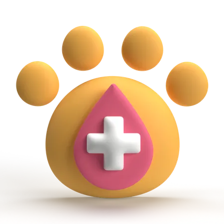 Animal Blood  3D Icon