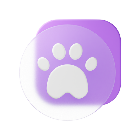 Animal de compagnie  3D Icon