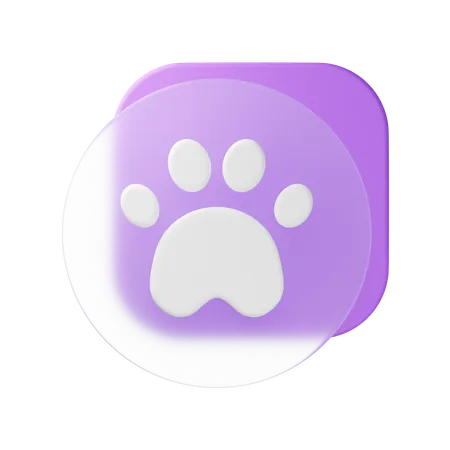 Animal de compagnie  3D Icon