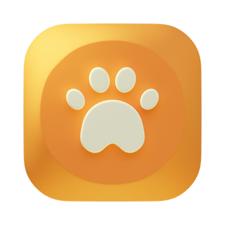 Animal de compagnie  3D Icon