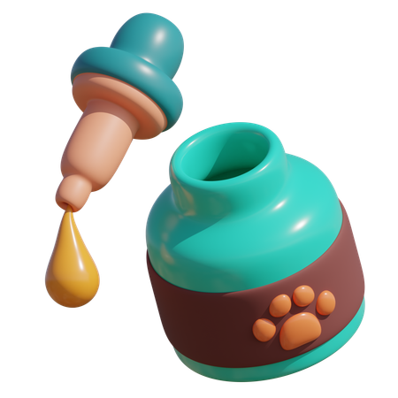 Animal Drops  3D Icon