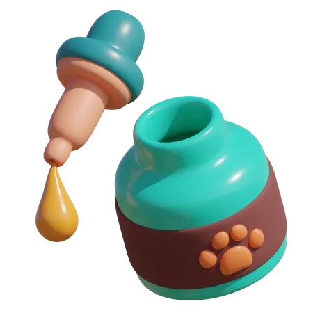 Animal Drops  3D Icon