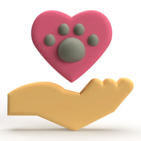 Animal Healthcare  3D Icon