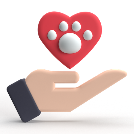 Animal Healthcare  3D Icon