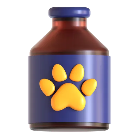 Animal Medicine  3D Icon