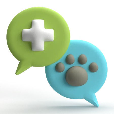 Medicina animal  3D Icon