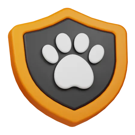 動物保護  3D Icon