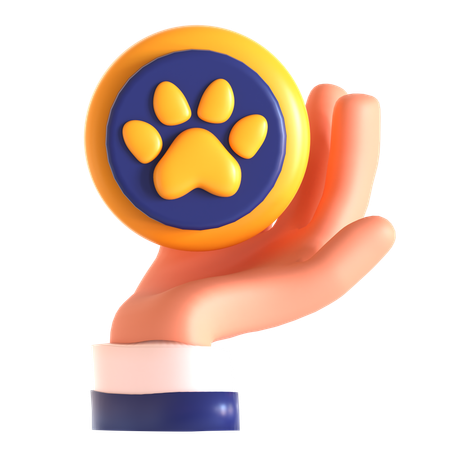 動物の権利  3D Icon