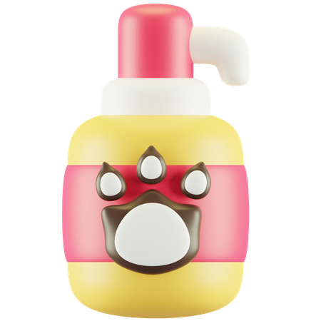 Animal Shampoo  3D Icon