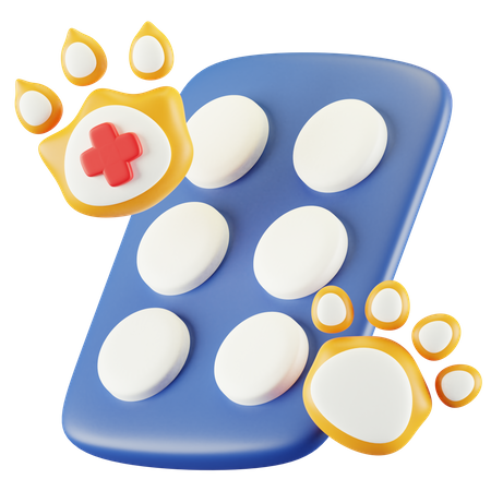 Animal Tablets  3D Icon