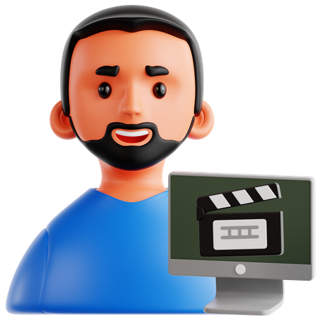 Animator  3D Icon