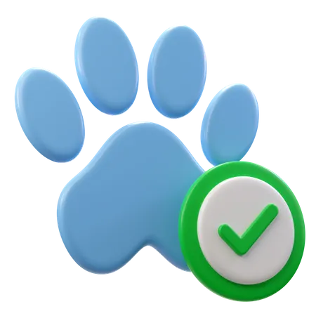 Animaux acceptés  3D Icon