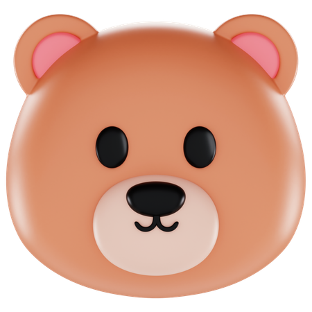 Animoji Bear  3D Icon