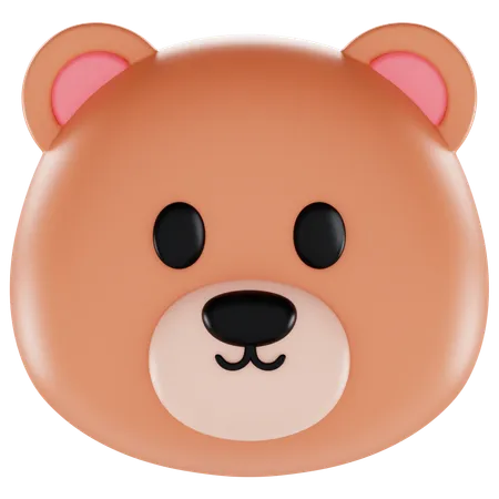 Animoji Bear  3D Icon