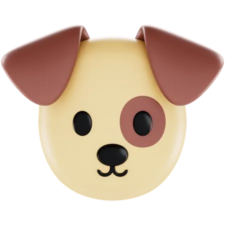 Chien animoji  3D Icon